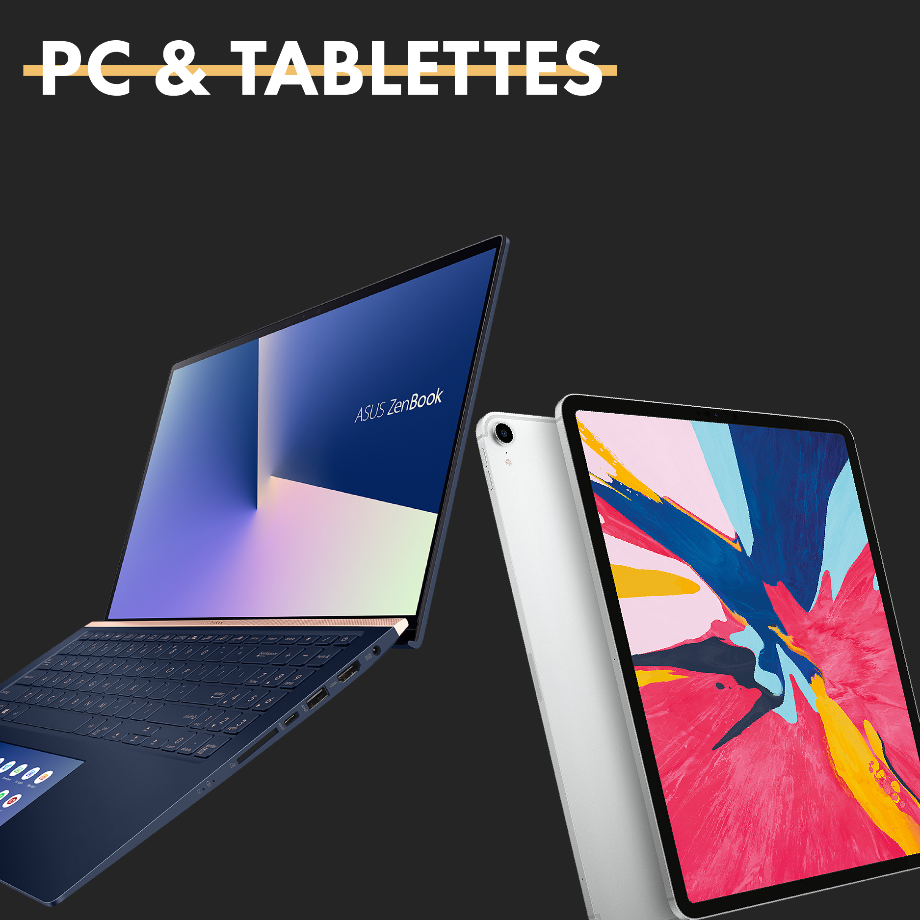 Accessoires Mac, PCs et tablettes